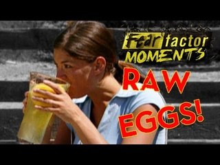 Fear Factor Moments | Eat Ostrich Egg