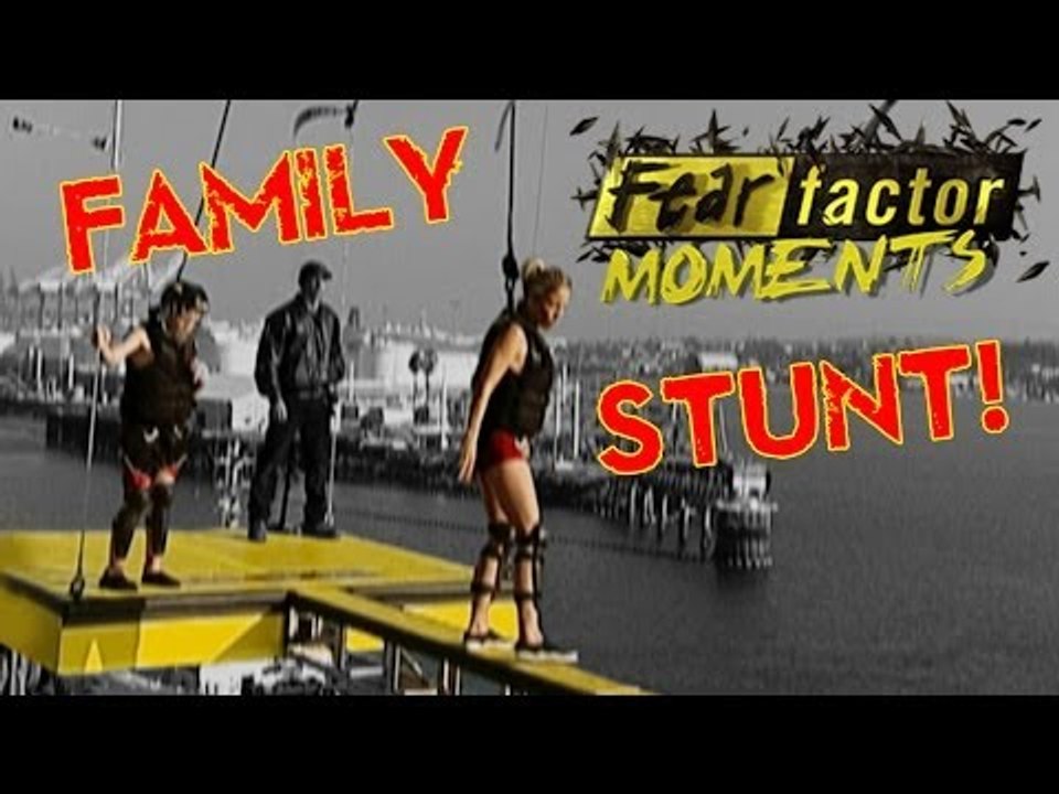 Fear Factor Moments | Family Beam Walk