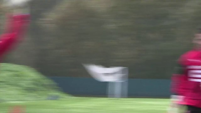 Les gardiens du Cesson Handball au SRFC.