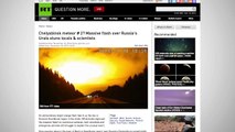 Mysterious Fireball Caught On Dashcam In Russia