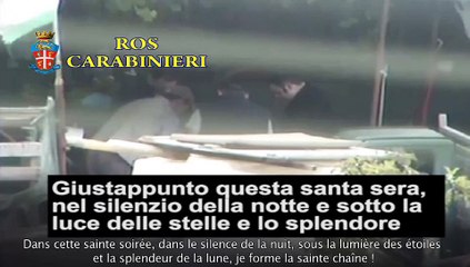 Le rite d'initiation à la mafia italienne