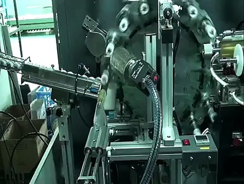 Caps Top and Side Wall Hot Stamping Machine