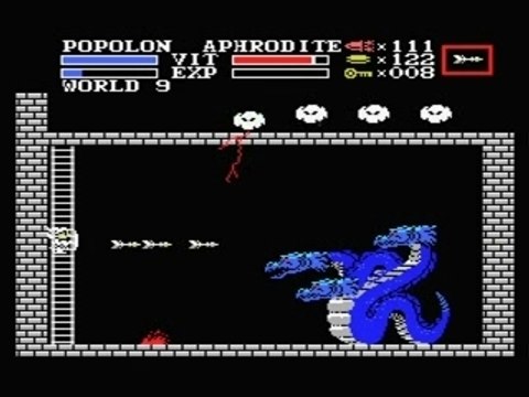 Maze Of Galious (Konami - 1987) MSX - Boss monde 9