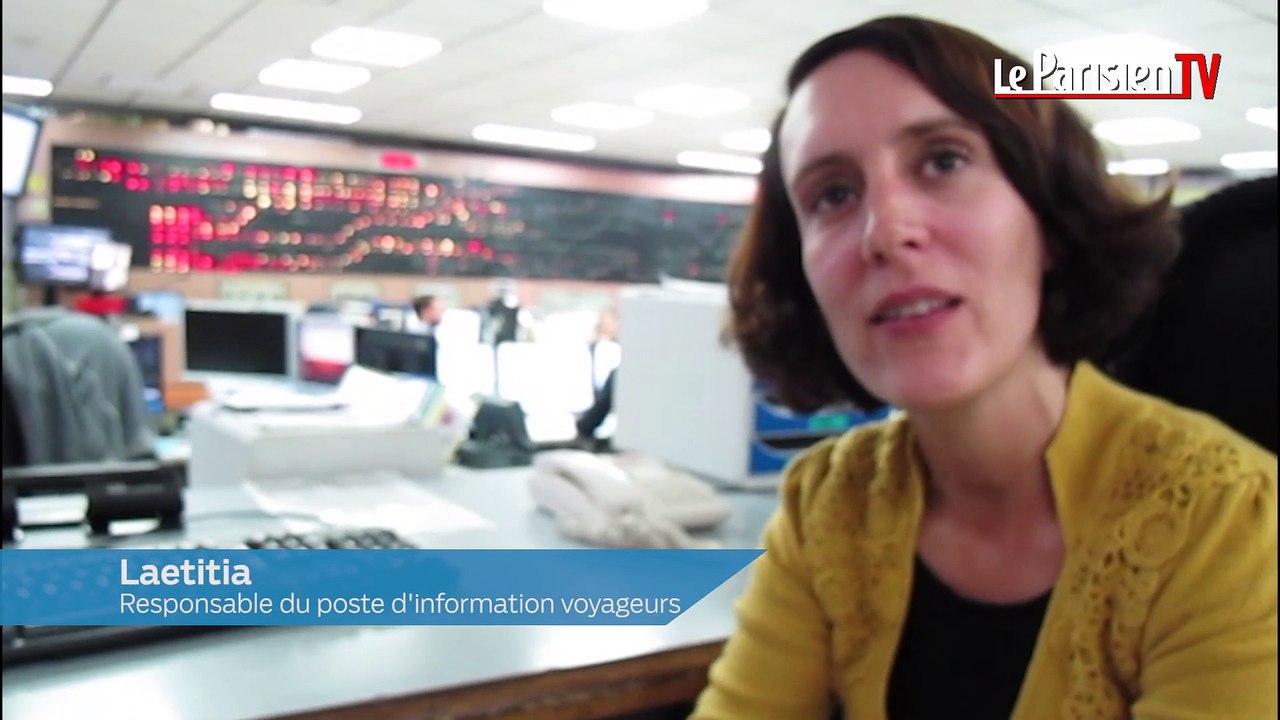 Visite du centre d'information des voyageurs de la Gare du Nord