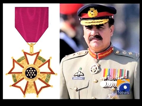 PakUSRelations: COAS Gen Raheel Sharif awarded with Legion of Merit Medal-Geo Reports-19 Nov 2014