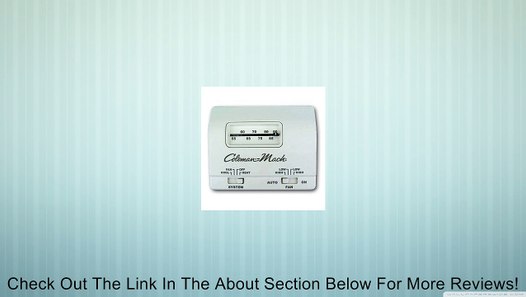 Rv Camper Coleman-mach Manual Thermostat Review - video Dailymotion