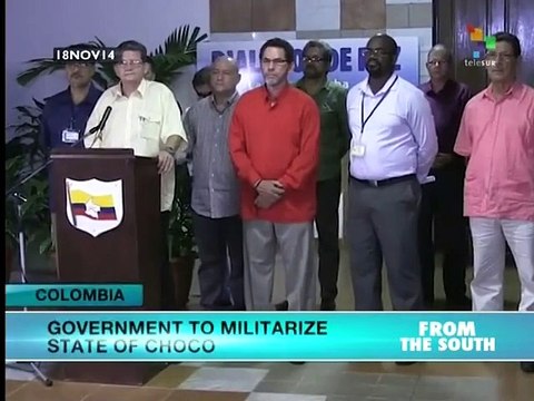 Colombian groups ask government to resume peace talks