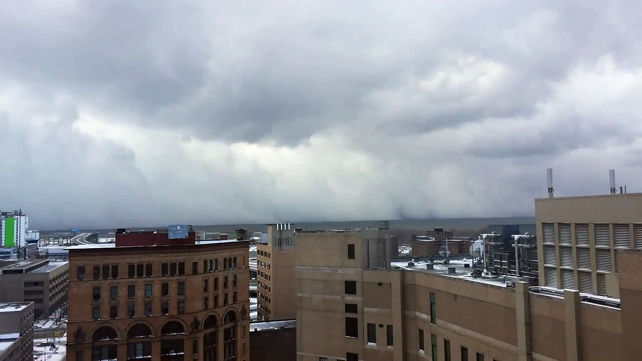 Tempête de neige à Buffalo (Timelapse)