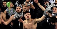 Yunan Taraftarlar, Türkiye'ye Küfürlü Pankart Açtı