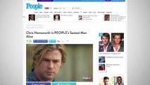 Chris Hemsworth Named People Magazine's 'Sexiest Man Alive'