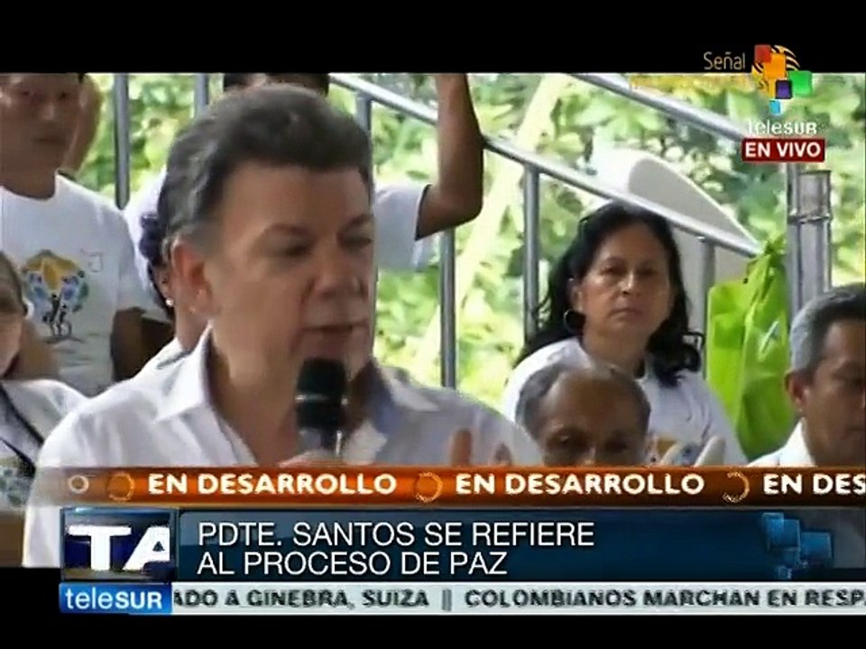 Necesitamos deponer las armas y la violencia: Juan Manuel Santos