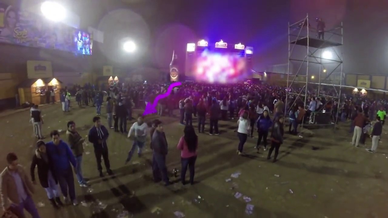 BORRACHO ATACA DRONE