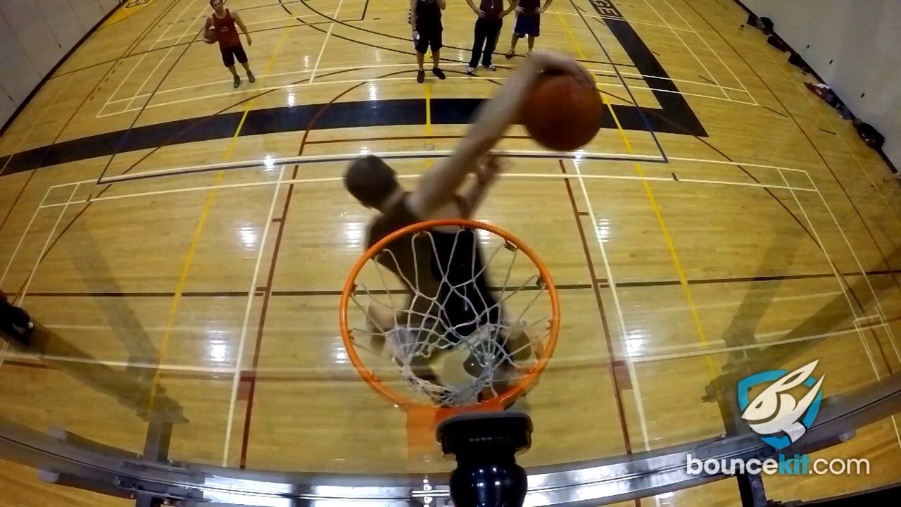 New CRAZY Dunk By 6'1 Jordan Kilganon! Scorpion Dunk!