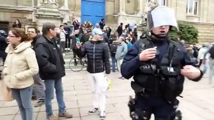 Rémi Fraisse "l'avait bien mérité" un CRS à Rouen, 13 novembre 2014