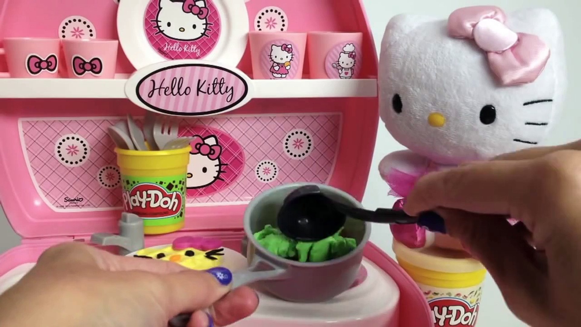 Play Doh Hello Kitty Mini Kitchen Playset Mini Cocina Juguetes