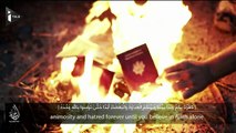 Vidéo : des djihadistes français brûleraient leurs passeports