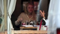 Dakota Fanning has lunch at Cafe in NYC