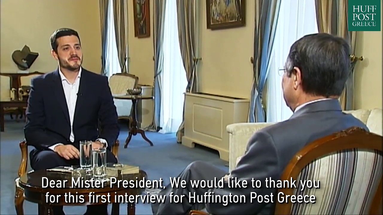 Συνέντευξη HuffPost Greece με τον Πρόεδρο της Κυπριακής Δημοκρατίας