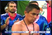 Pelea Roman Gonzalez vs Manuel Vargas - Version Canal 4 - Videos Prodesa