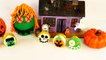 SURPRISE Spooky Toy Cupcakes Play Doh Giant Halloween Egg - Shopkins Peppa Pig LPS Doc McStuffins