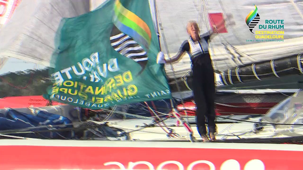 'Ça termine en beauté! ' Arrivée de Anne Caseneuve (ANEO) - 1ére de la classe rhum
