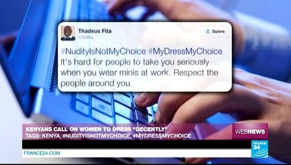 Kenyans call on women to dress 'decently'