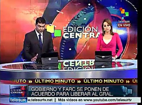 Gob. colombiano y FARC acuerdan liberación de Alzate y otros retenidos