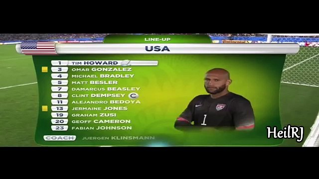 Tim Howard ● 16 Saves in One Match ● New World Cup Record __HD__