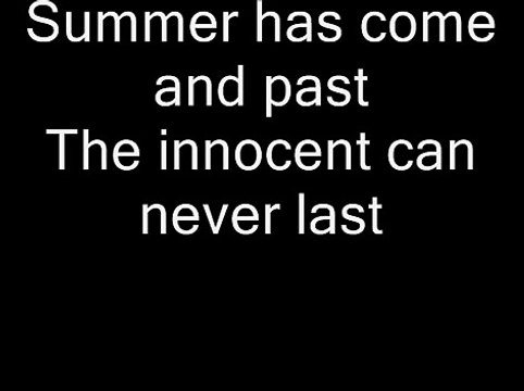 Green Day - Wake Me Up When September Ends (with lyrics on screen)