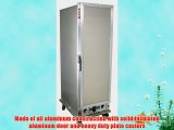 Lockwood CA67PFIN34IDR Aluminum Full Height Insulated Economy Proofing and Heating Cabinet with Solid Aluminum Insulated