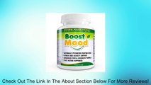 Boost Mood All-natural Serotonin Booster (60ct) Smart Choice Maximum Strength Natural Support of Symptoms of Anxiety, Stress, Depression, and Panic Attacks. (Vegetarian Capsules with 5-HTP, Ashwagandha (7% extract), DMAE Bitartrate, GABA, Chamomile (4:1 e