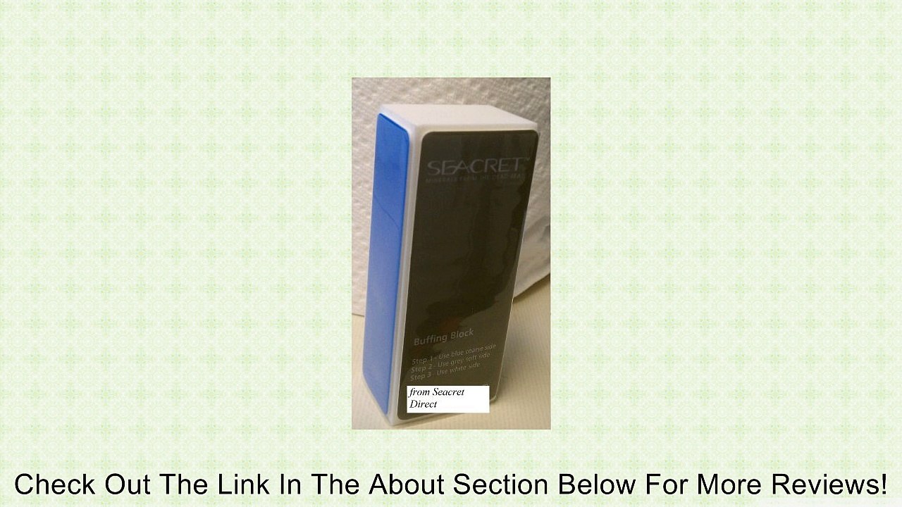 Seacret Nail Buffer Review