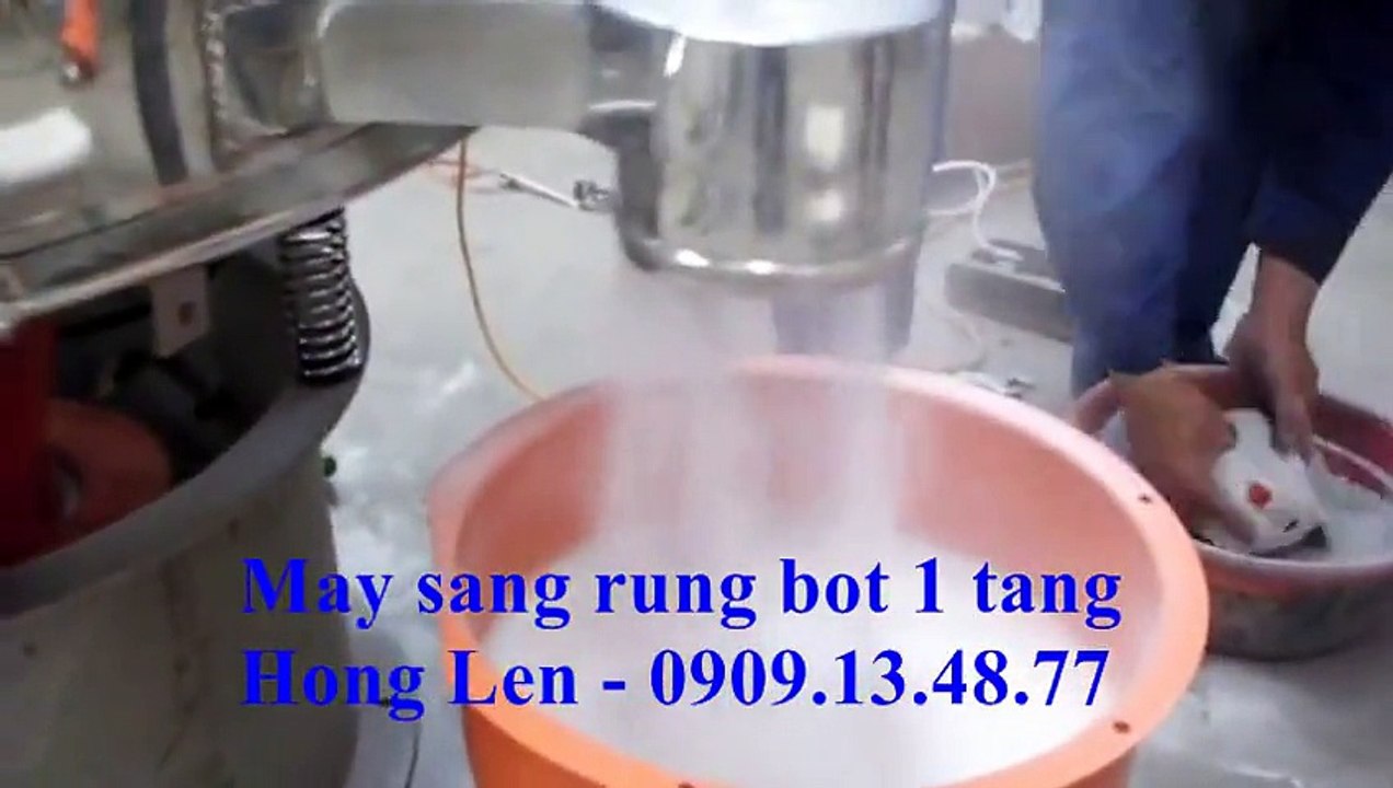 máy sàng rung bột 1 tầng, 2 tầng, 3 tầng, máy phân loại nhiều loại bột, máy sàng rung tròn, máy rây bột mịn
