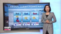 Late autumn weather ahead under mostly to partly sunny skies