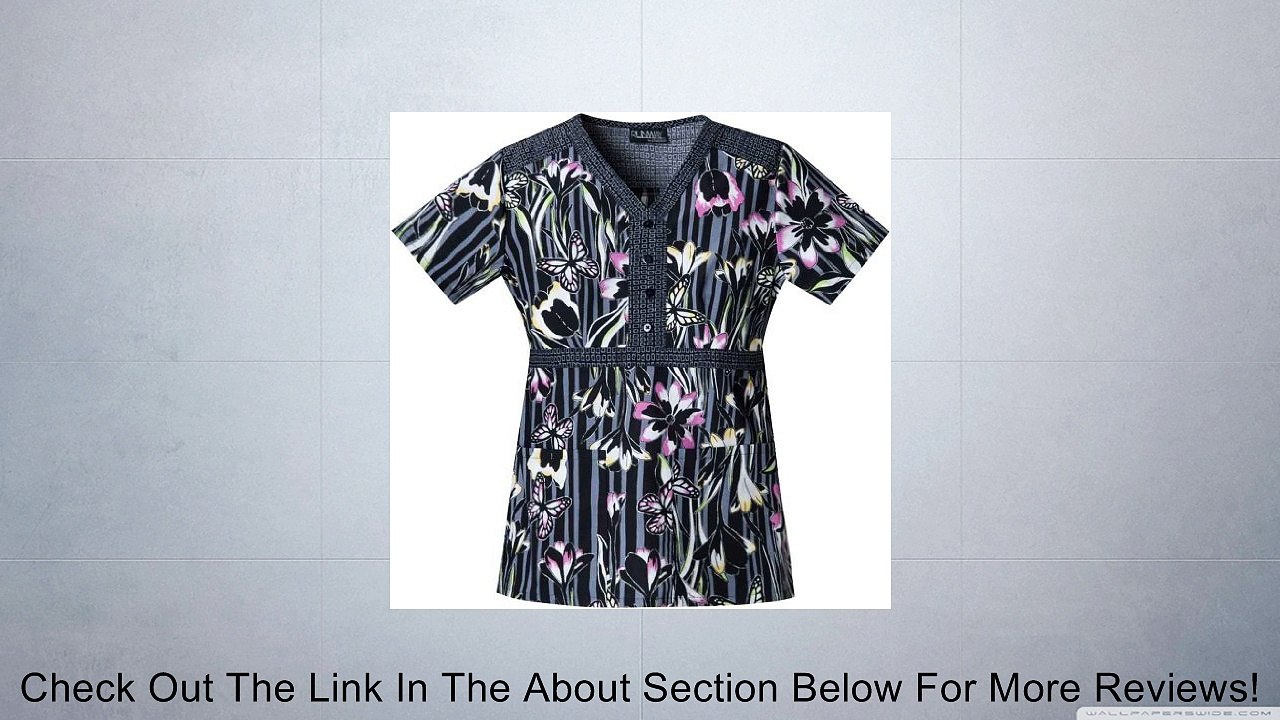 Cherokee Runway Almost Paradise V-Neck Scrub Top Review