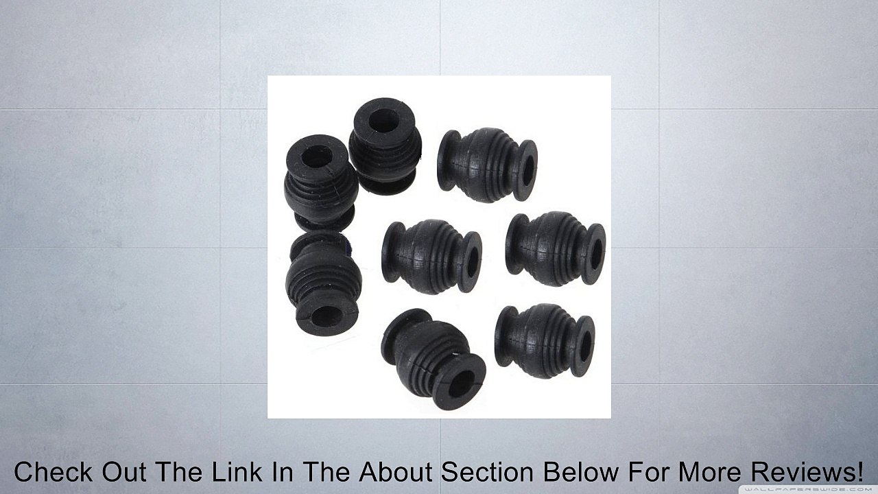CRW� Anti-Vibration Sphere AV FPV Rubber Isolators Dampener Ball Silicone ball Mount for PTZ 6PCS