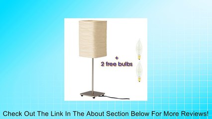 Ikea Magnarp Table Lamp with 2 Free Bulbs Review
