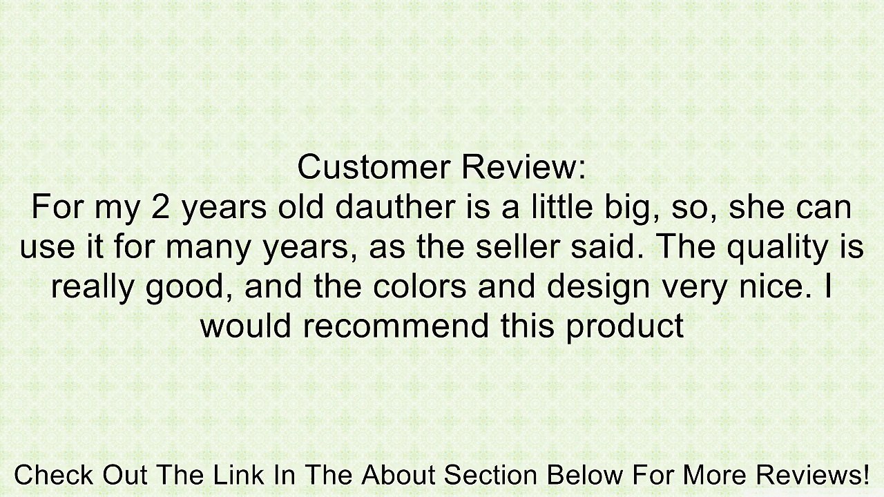 Minnie Mouse Little Girls'  Hooded Poncho, Multi, One Size Review