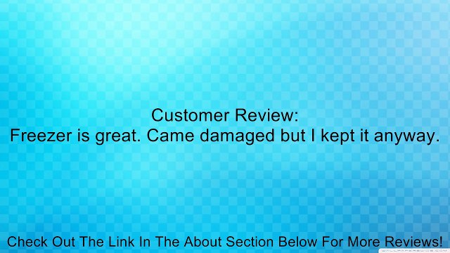 Haier America 5.cf Chest Freezer - White Review