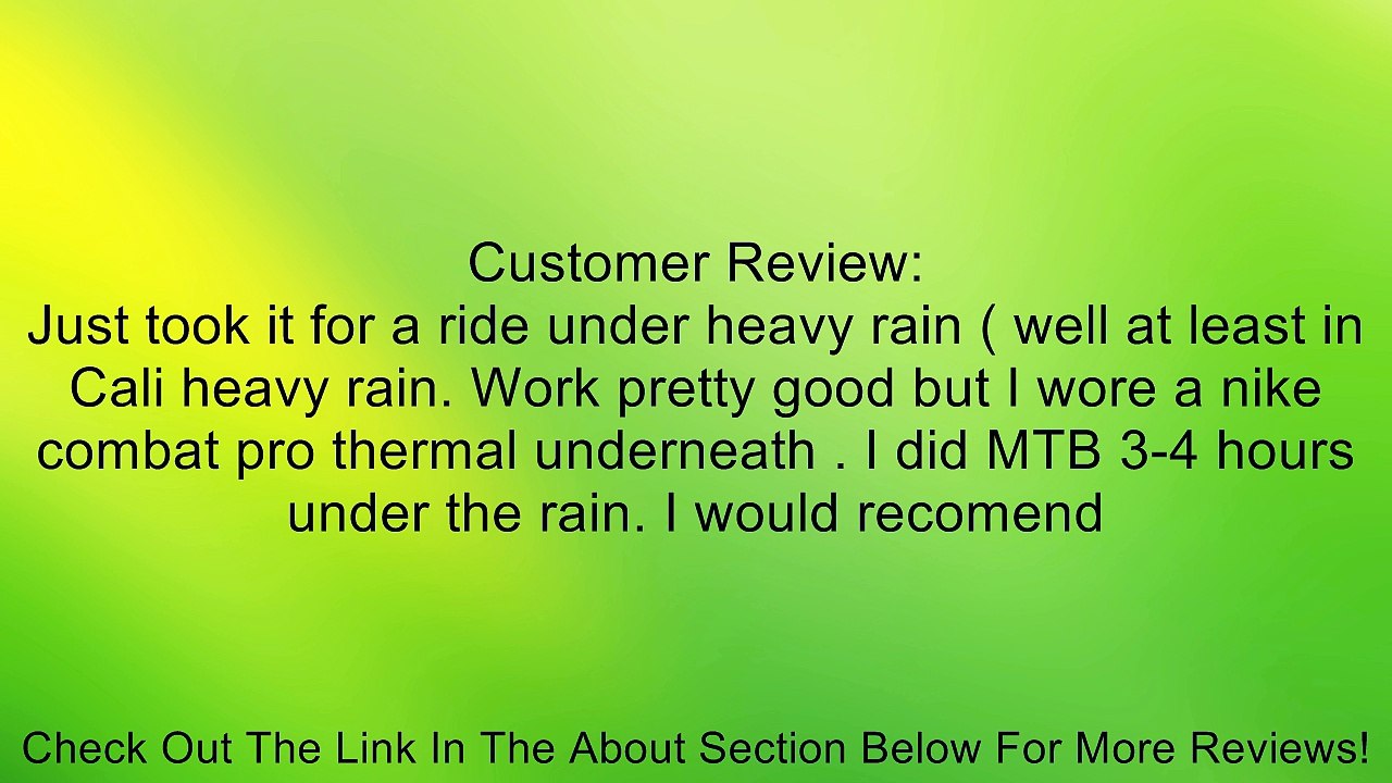 Alpinestars Sirocco All Mountain Bicycle Jacket Review