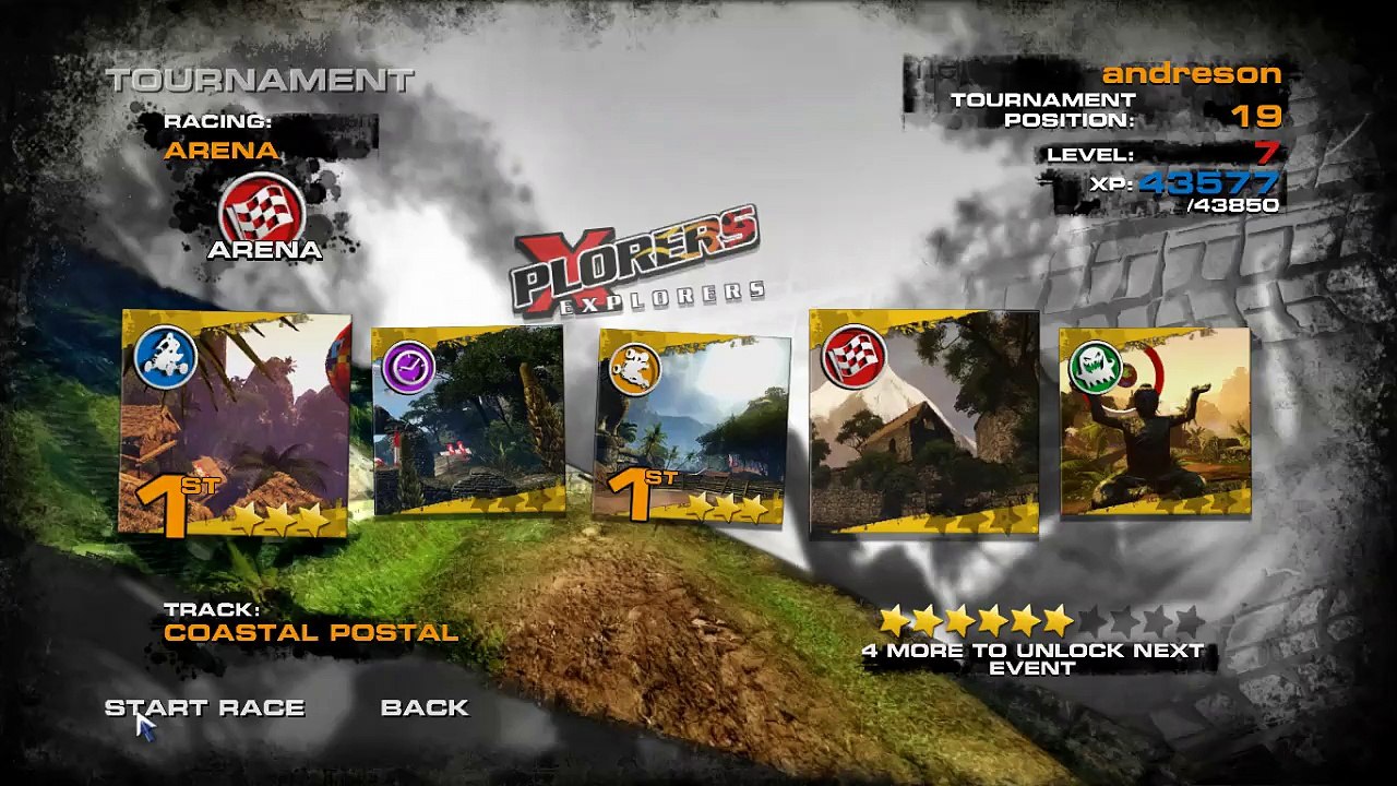 zgerkey Mad Riders HD walkthrough Gameplay Event 5 Explorers Track 4 Coastal Postal