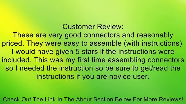 Kit 6 Pin Way Waterproof Electrical Wire Connector Plug Review