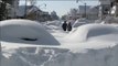 Violente tempête de neige aux Etats-Unis: des automobilistes coincés 24h dans leur voiture
