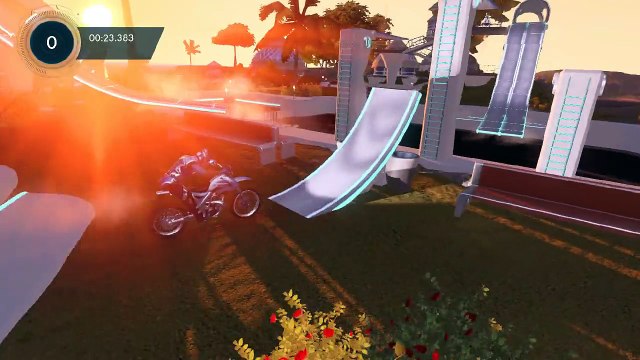 zgerkey Trials Fusion HD walkthrough Gameplay Event 5 Rainforest Rumble Track 1 Bungalow Beach
