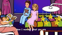 Twinkle Twinkle Little Star - Nursery Rhymes with lyrics by MyVoxSongs