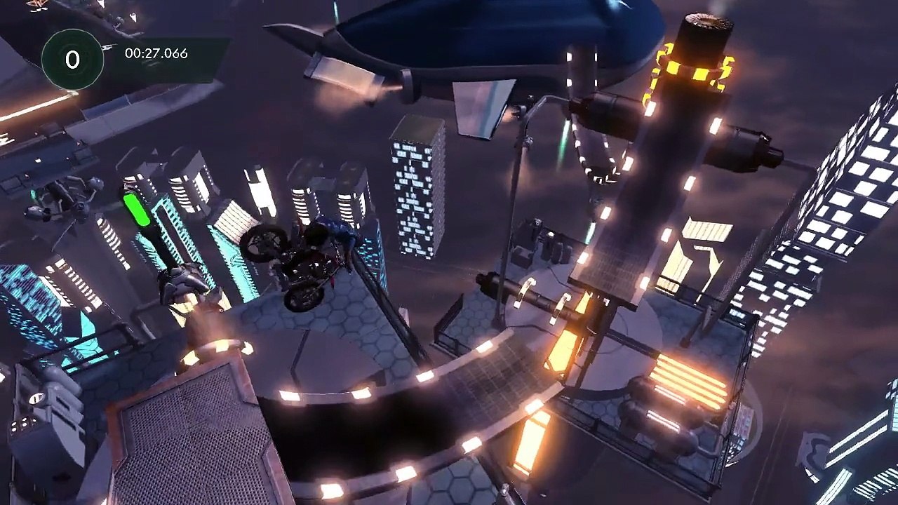 zgerkey Trials Fusion HD walkthrough Gameplay Event 3 Urban Sprawl Track 4 Blimp My Ride