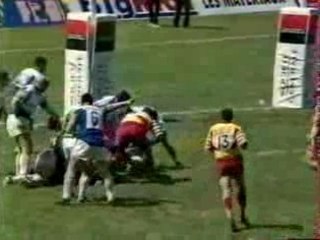 USAP CASTRES 98 drop de Salies