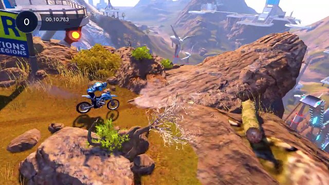 zgerkey Trials Fusion HD walkthrough Gameplay Event 1 GreenHorns Grove Track 2 Turbine Terror
