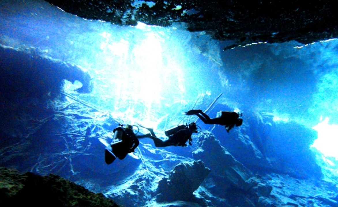 Sea caves