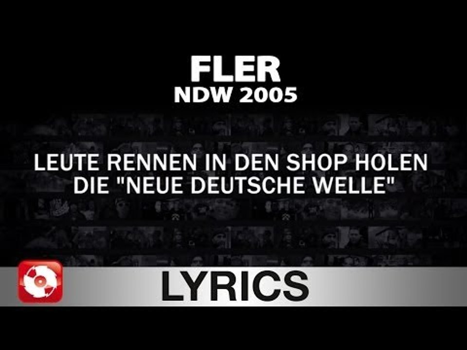 FLER - NDW2005 - AGGROTV LYRICS KARAOKE (OFFICIAL VERSION)